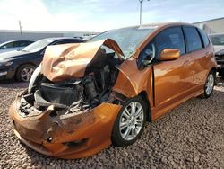 Salvage cars for sale from Copart Phoenix, AZ: 2011 Honda FIT Sport