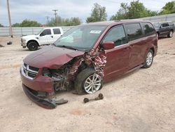 Salvage cars for sale at Oklahoma City, OK auction: 2019 Dodge Grand Caravan SXT