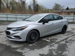 Salvage cars for sale at Albany, NY auction: 2018 Chevrolet Cruze LT