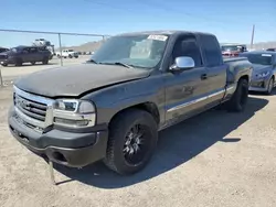 Salvage cars for sale at North Las Vegas, NV auction: 2002 GMC New Sierra C1500