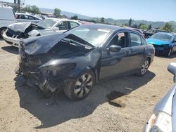 Salvage cars for sale from Copart San Martin, CA: 2010 Honda Accord EX