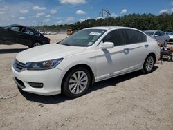Salvage cars for sale from Copart Greenwell Springs, LA: 2013 Honda Accord EXL
