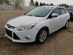 Salvage cars for sale at Elgin, IL auction: 2012 Ford Focus SEL