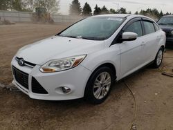 Ford Focus salvage cars for sale: 2012 Ford Focus SEL