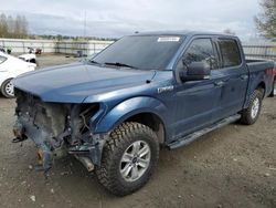 Salvage cars for sale at Arlington, WA auction: 2017 Ford F150 Supercrew