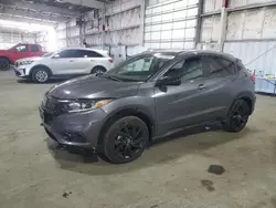 Salvage cars for sale from Copart Woodburn, OR: 2022 Honda HR-V Sport