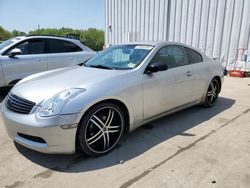 Salvage cars for sale at Windsor, NJ auction: 2003 Infiniti G35