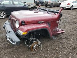 Salvage vehicles for parts for sale at auction: 2021 Jeep Gladiator Overland