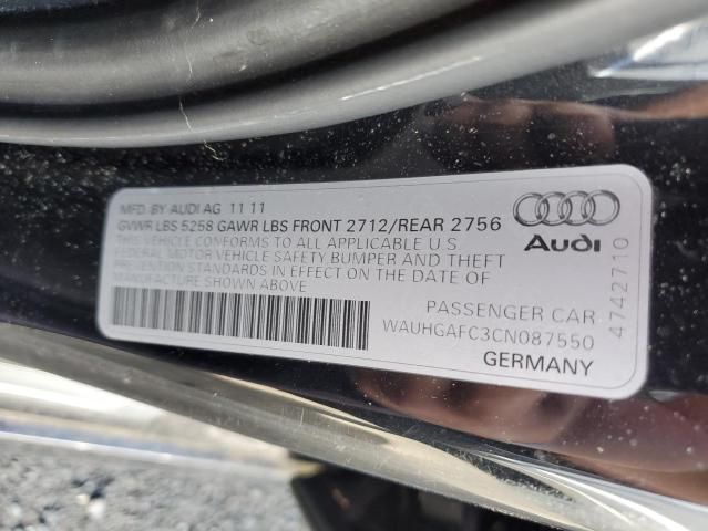 2012 Audi A6 Prestige