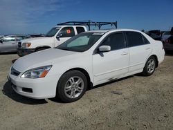 Salvage cars for sale at Antelope, CA auction: 2006 Honda Accord EX