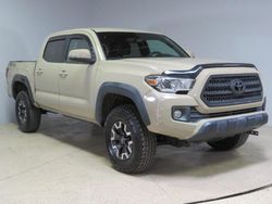 Toyota Tacoma salvage cars for sale: 2017 Toyota Tacoma Double Cab