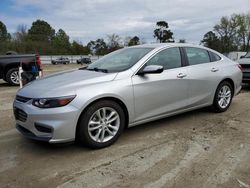 Salvage cars for sale from Copart Hampton, VA: 2016 Chevrolet Malibu LT