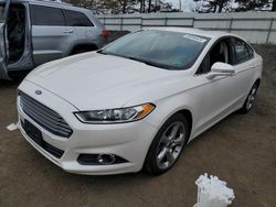 Salvage cars for sale from Copart New Britain, CT: 2015 Ford Fusion SE