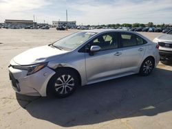 Salvage cars for sale at Grand Prairie, TX auction: 2022 Toyota Corolla LE