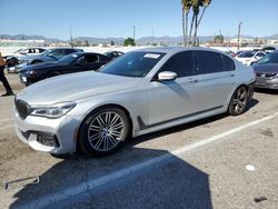 Salvage cars for sale from Copart Van Nuys, CA: 2016 BMW 750 XI