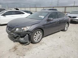 Salvage cars for sale from Copart Haslet, TX: 2013 Honda Accord EXL