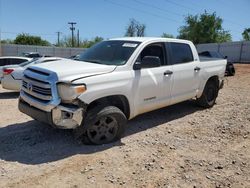 Salvage cars for sale from Copart Oklahoma City, OK: 2016 Toyota Tundra Crewmax SR5