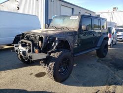 Salvage cars for sale at Vallejo, CA auction: 2010 Jeep Wrangler Unlimited Sport