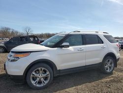 Ford salvage cars for sale: 2013 Ford Explorer Limited