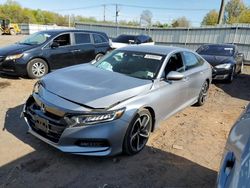 Salvage cars for sale at Hillsborough, NJ auction: 2020 Honda Accord Sport