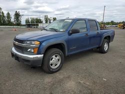 Salvage cars for sale from Copart Portland, OR: 2005 Chevrolet Colorado