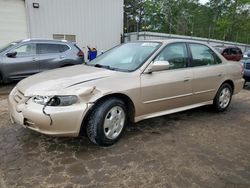 Vehiculos salvage en venta de Copart Austell, GA: 2002 Honda Accord EX