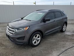 Salvage cars for sale at Cahokia Heights, IL auction: 2015 Ford Edge SE