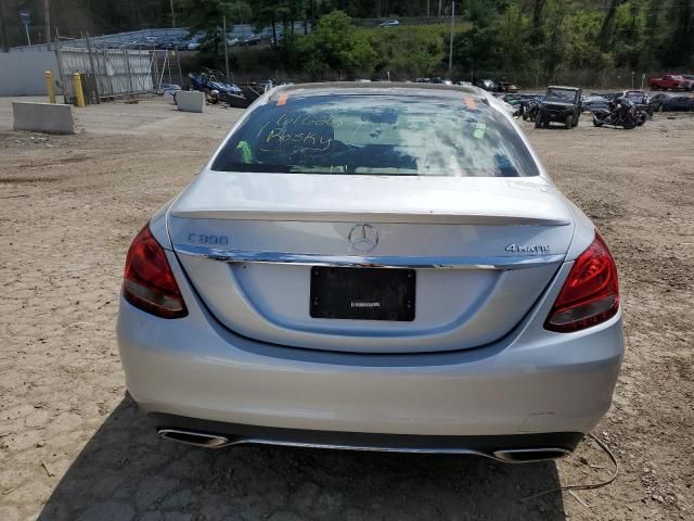 2018 Mercedes-Benz C 300 4matic