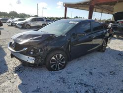 Salvage cars for sale at Homestead, FL auction: 2014 Honda Civic EX