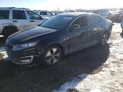 Salvage cars for sale from Copart Rocky View County, AB: 2012 KIA Optima Hybrid