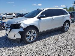 Salvage cars for sale at Wayland, MI auction: 2013 Ford Edge SEL