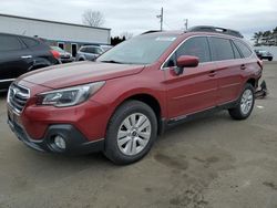 Salvage cars for sale from Copart New Britain, CT: 2018 Subaru Outback 2.5I Premium