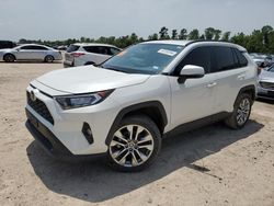 Salvage cars for sale at Houston, TX auction: 2021 Toyota Rav4 XLE Premium