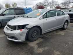 Honda salvage cars for sale: 2015 Honda Civic LX