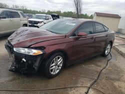 Salvage cars for sale from Copart Louisville, KY: 2015 Ford Fusion SE