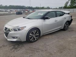 Salvage cars for sale from Copart Dunn, NC: 2017 Nissan Maxima 3.5S