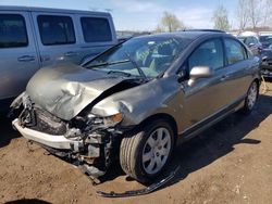 Honda salvage cars for sale: 2007 Honda Civic LX