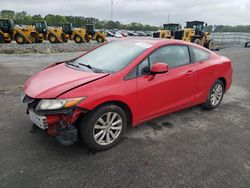 Honda salvage cars for sale: 2012 Honda Civic EX