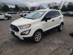 Salvage cars for sale at Madisonville, TN auction: 2018 Ford Ecosport S