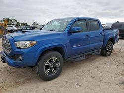 Salvage trucks for sale at Haslet, TX auction: 2016 Toyota Tacoma Double Cab