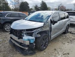 Salvage cars for sale at Madisonville, TN auction: 2021 Toyota Sienna XSE