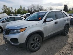 Salvage cars for sale at Portland, OR auction: 2013 KIA Sorento LX