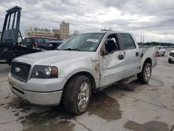 Flood-damaged cars for sale at auction: 2008 Ford F150 Supercrew