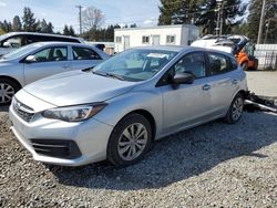 Salvage cars for sale at Graham, WA auction: 2022 Subaru Impreza