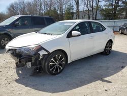 Salvage cars for sale at North Billerica, MA auction: 2017 Toyota Corolla L