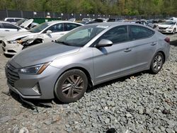Salvage cars for sale from Copart Waldorf, MD: 2020 Hyundai Elantra SEL