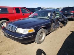 Ford Crown Victoria lx salvage cars for sale: 1999 Ford Crown Victoria LX