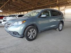 Salvage cars for sale at Phoenix, AZ auction: 2012 Honda CR-V EXL