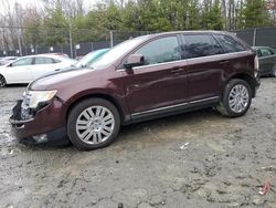 Salvage cars for sale from Copart Waldorf, MD: 2010 Ford Edge Limited