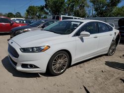 Ford salvage cars for sale: 2015 Ford Fusion SE